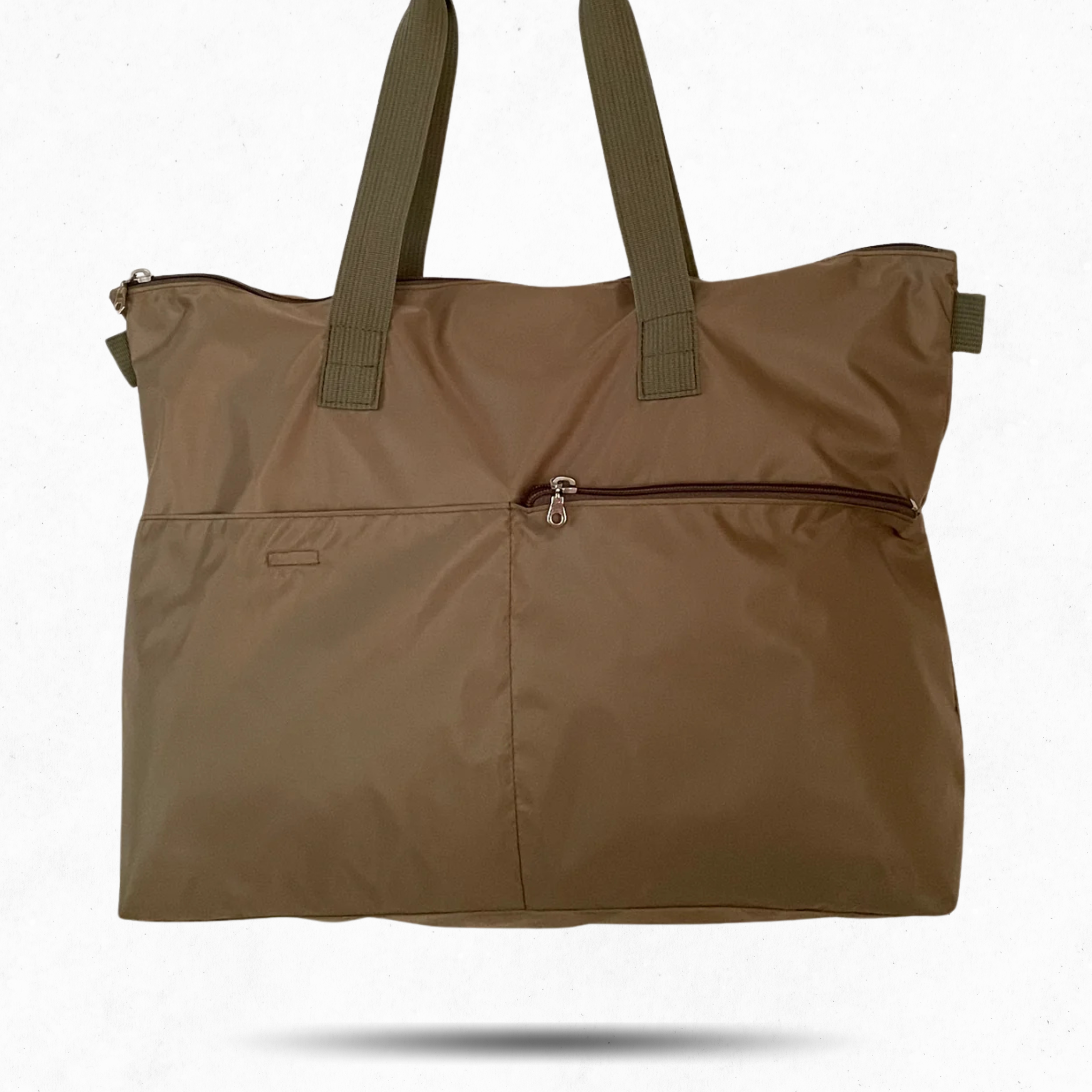 NOVA - Khaki | Nylon Tote Bag | Large