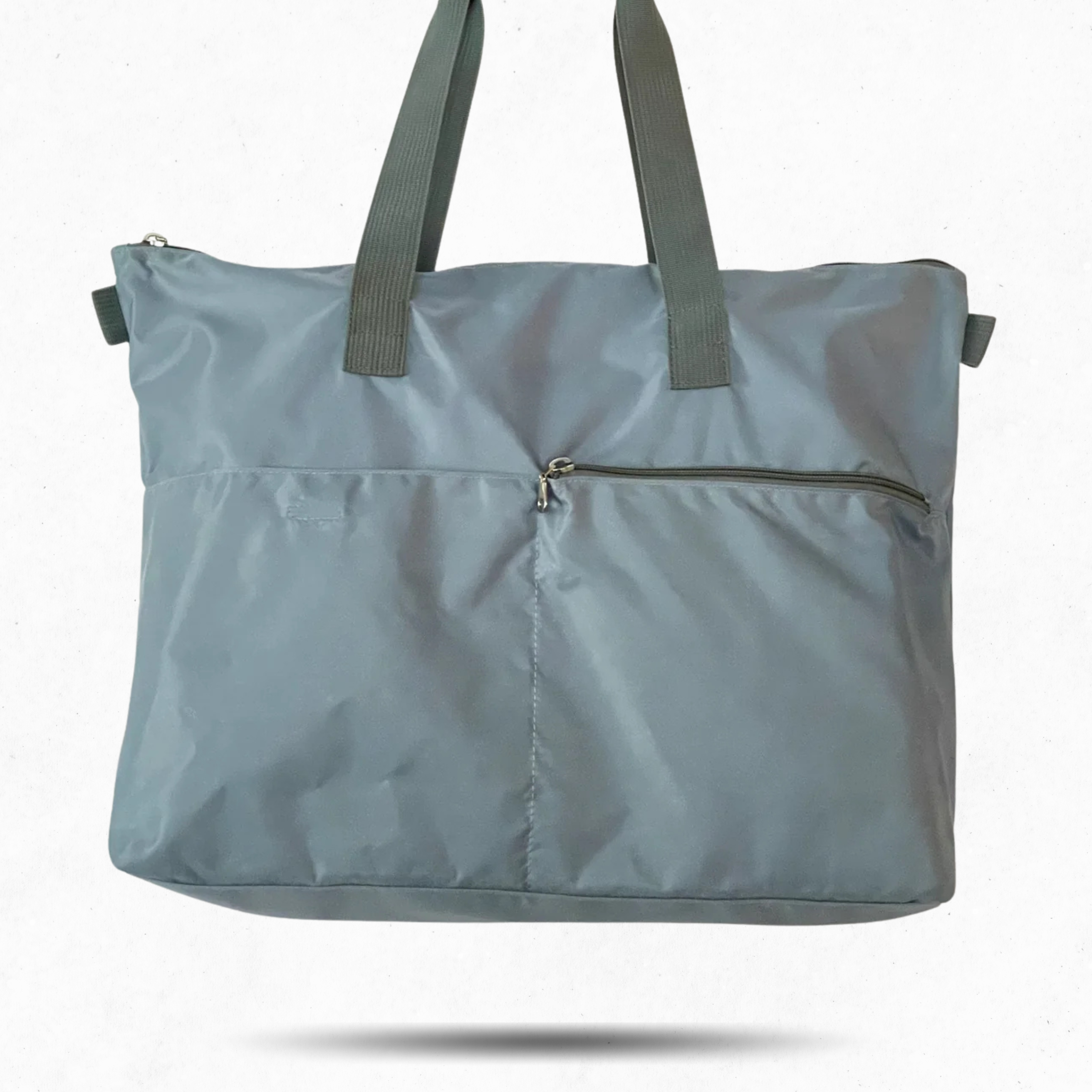 NOVA - Steel Blue | Nylon Tote Bag | Large