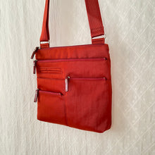 Load image into Gallery viewer, NICO - Terracotta x Red | Multi-Pocket Shoulder Bag | Small