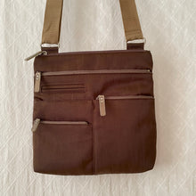 Load image into Gallery viewer, NICO - Mocha x Tan | Multi-Pocket Shoulder Bag | Small