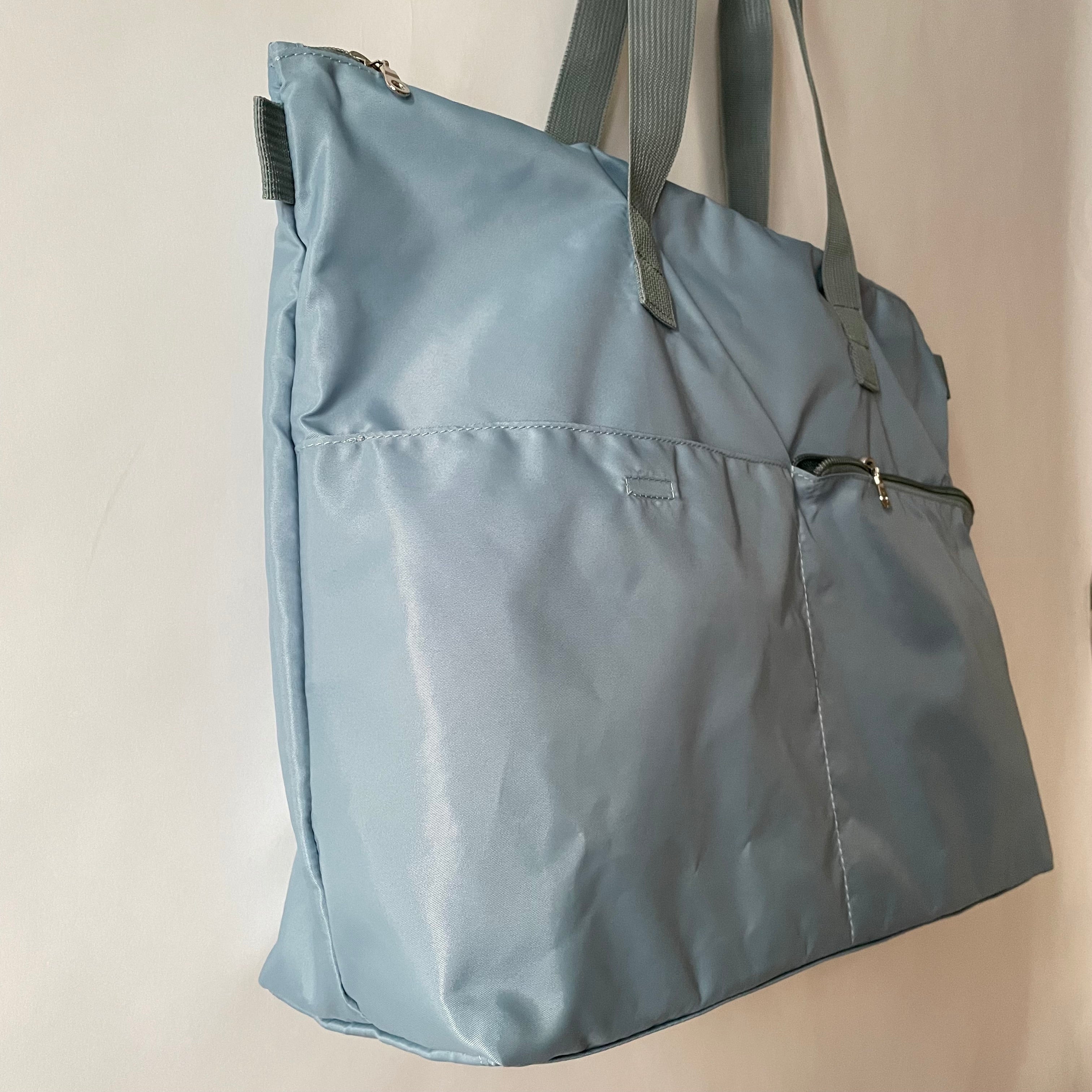 NOVA - Steel Blue | Nylon Tote Bag | Large