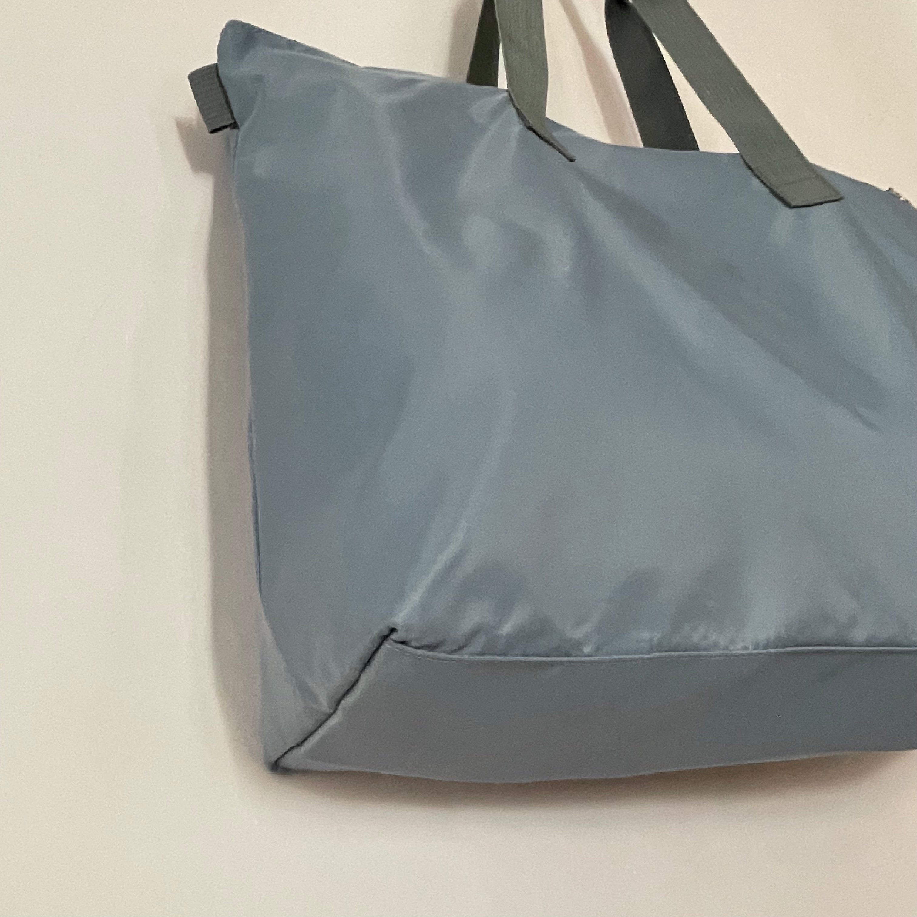 NOVA - Steel Blue | Nylon Tote Bag | Large – Highway