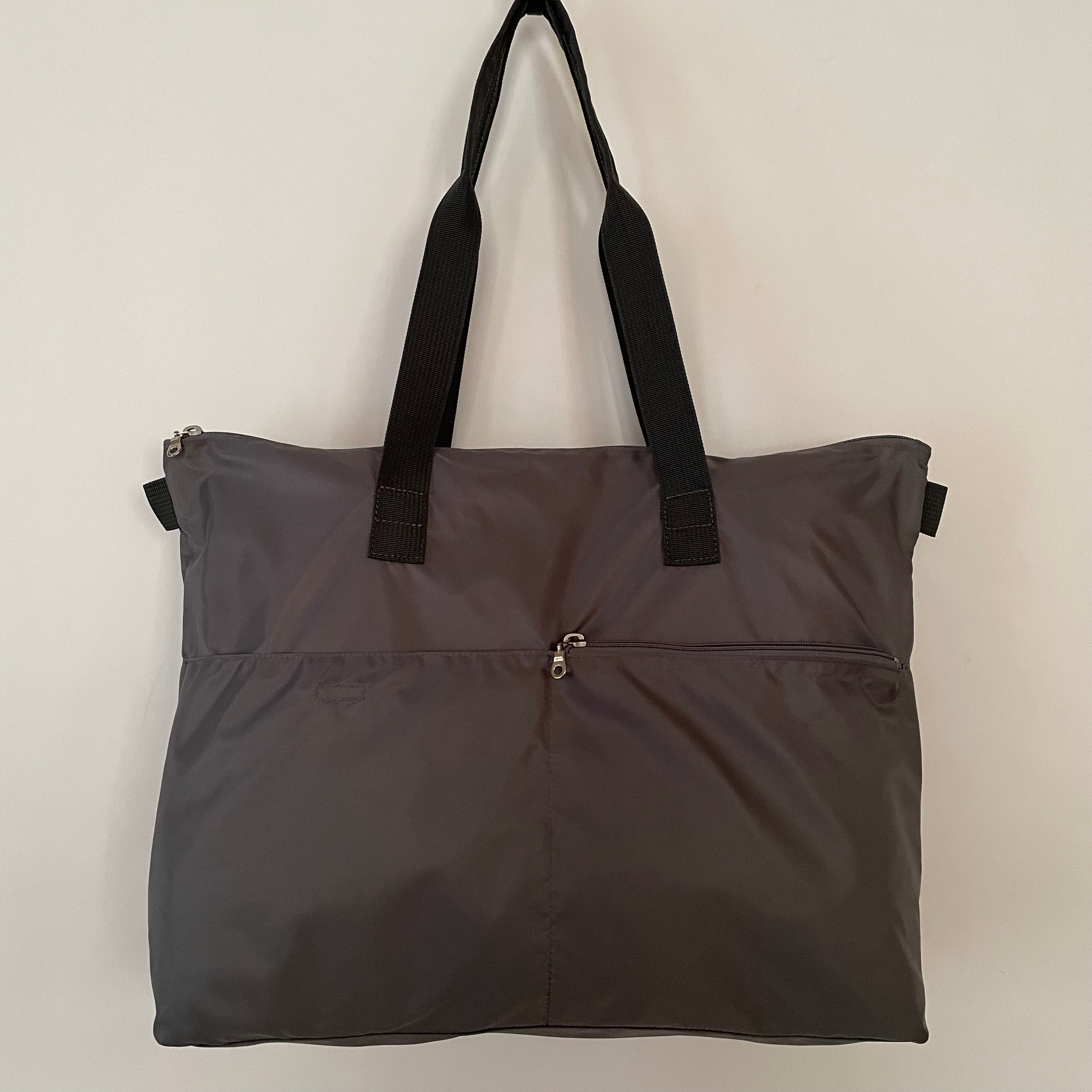 NOVA - Grey | Nylon Tote Bag | Large