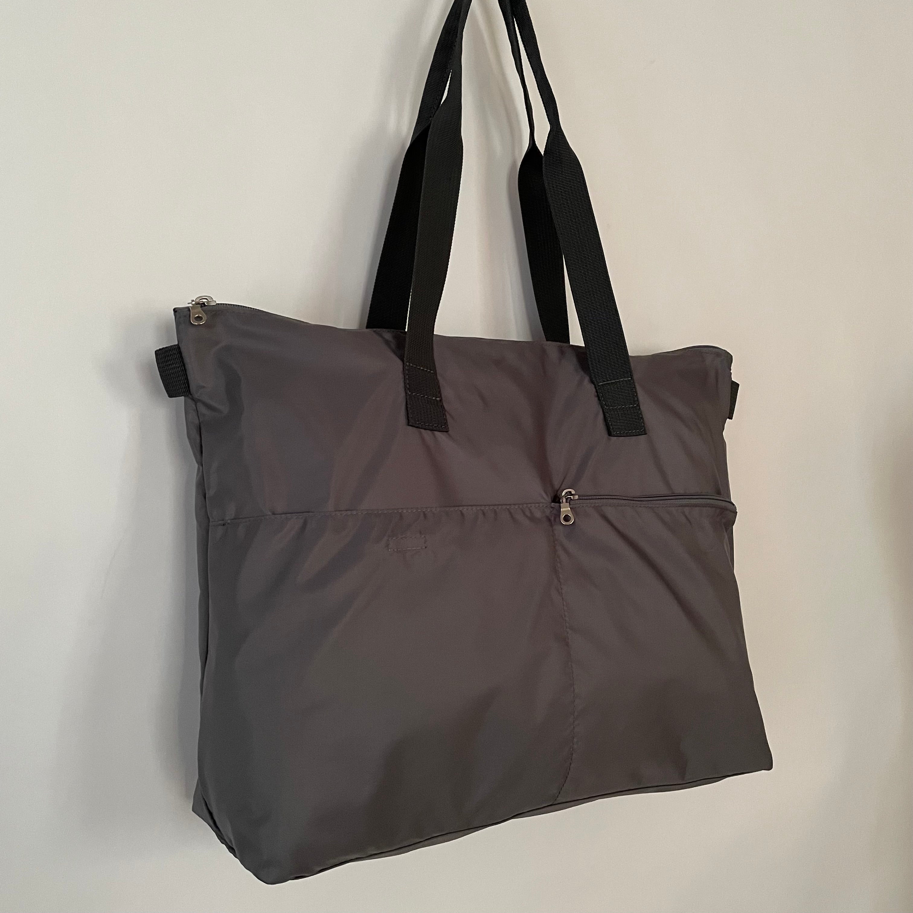 NOVA - Grey | Nylon Tote Bag | Large