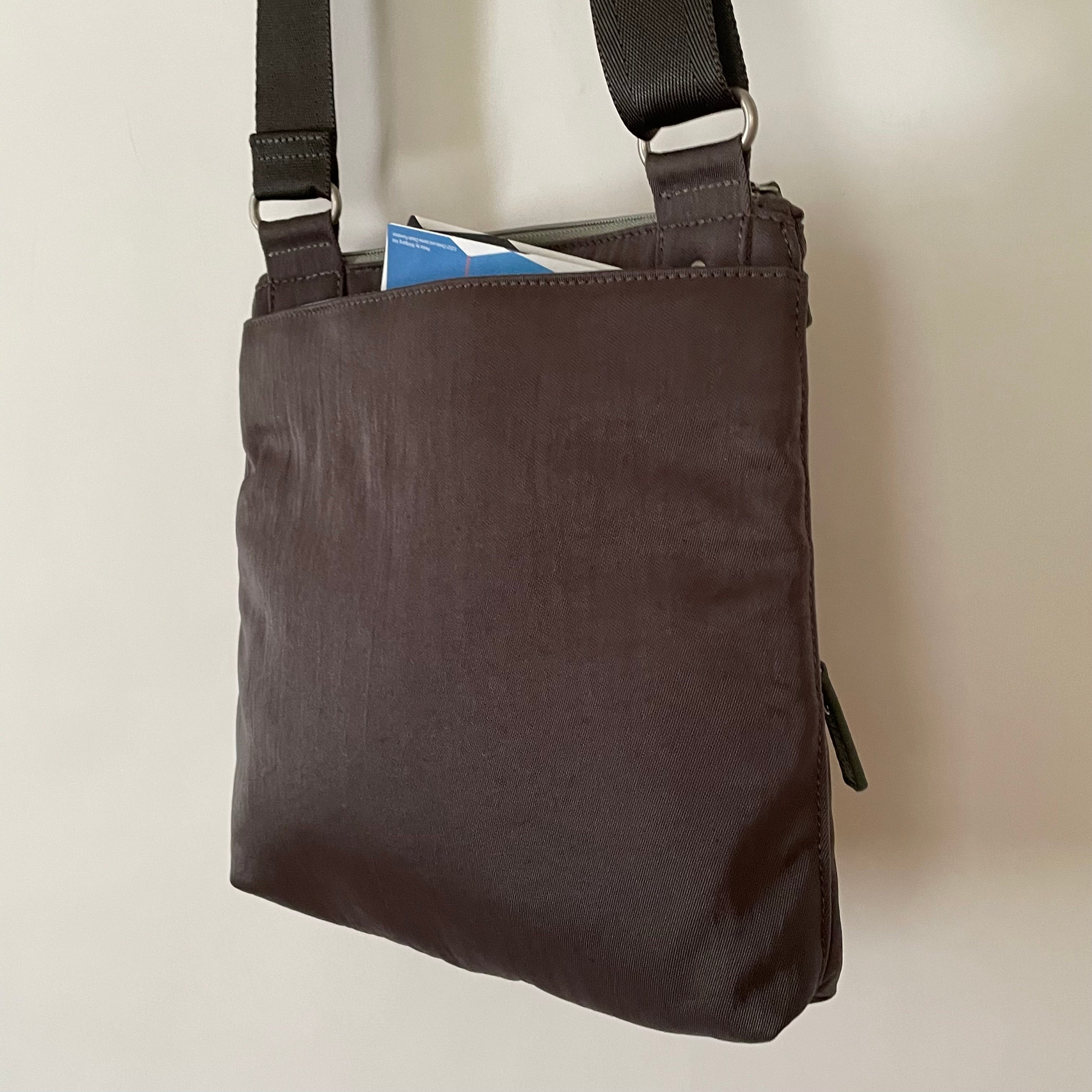 NICO - Grey x Sage | Multi-Pocket Shoulder Bag | Small