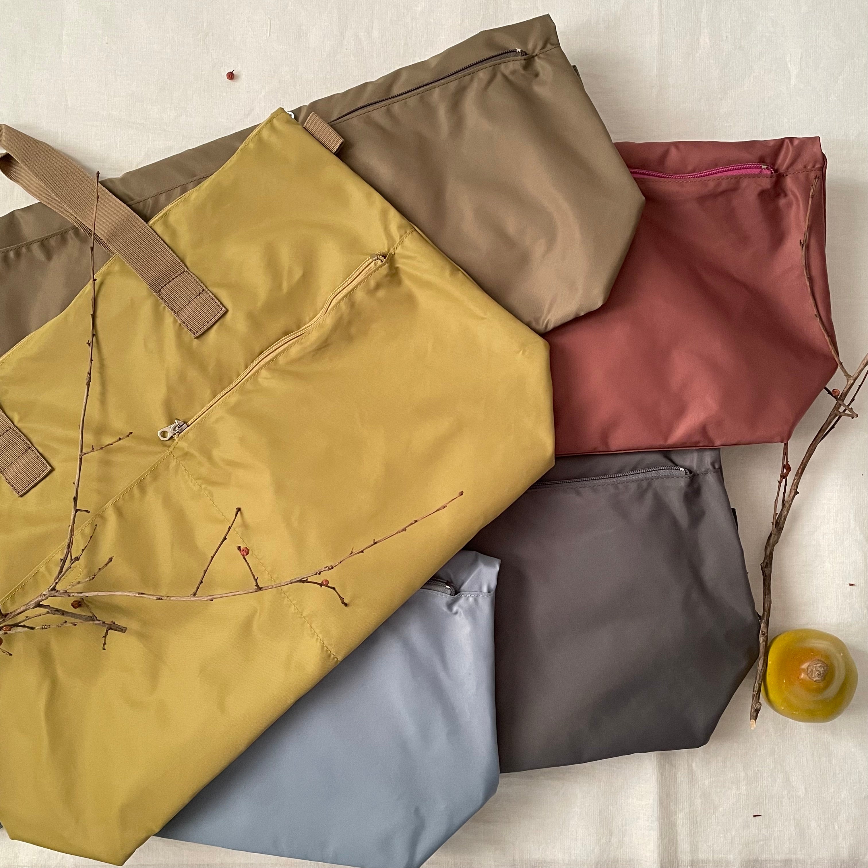 NOVA - Khaki | Nylon Tote Bag | Large