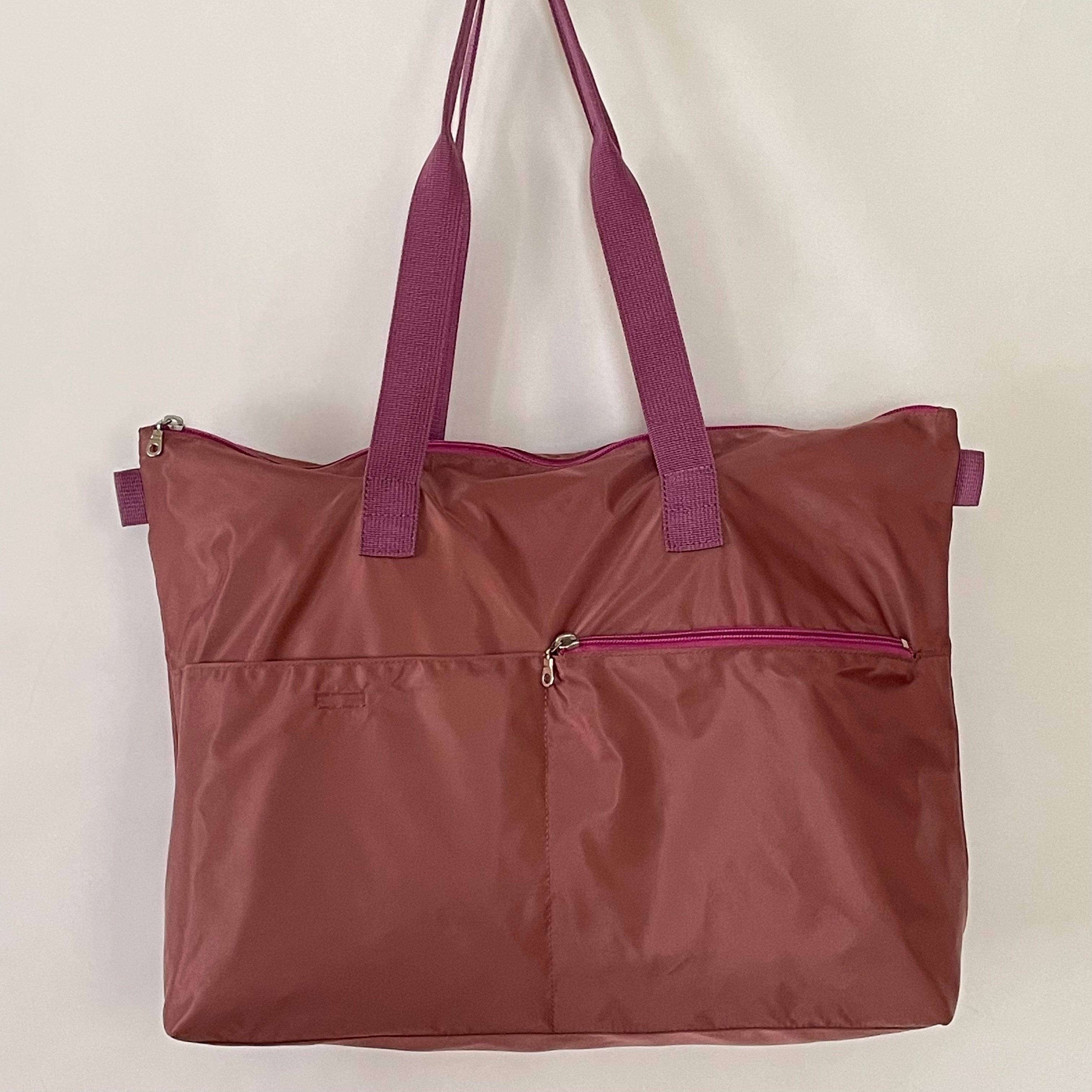 NOVA - Mauve | Nylon Tote Bag | Large