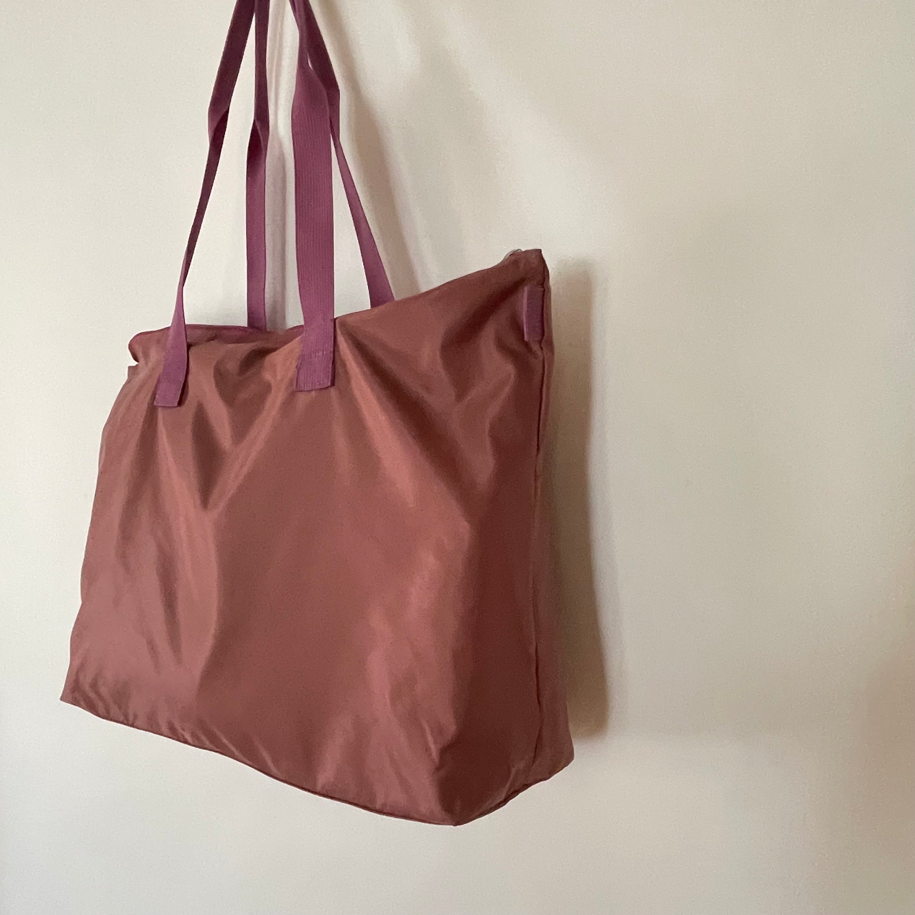 NOVA - Mauve | Nylon Tote Bag | Large