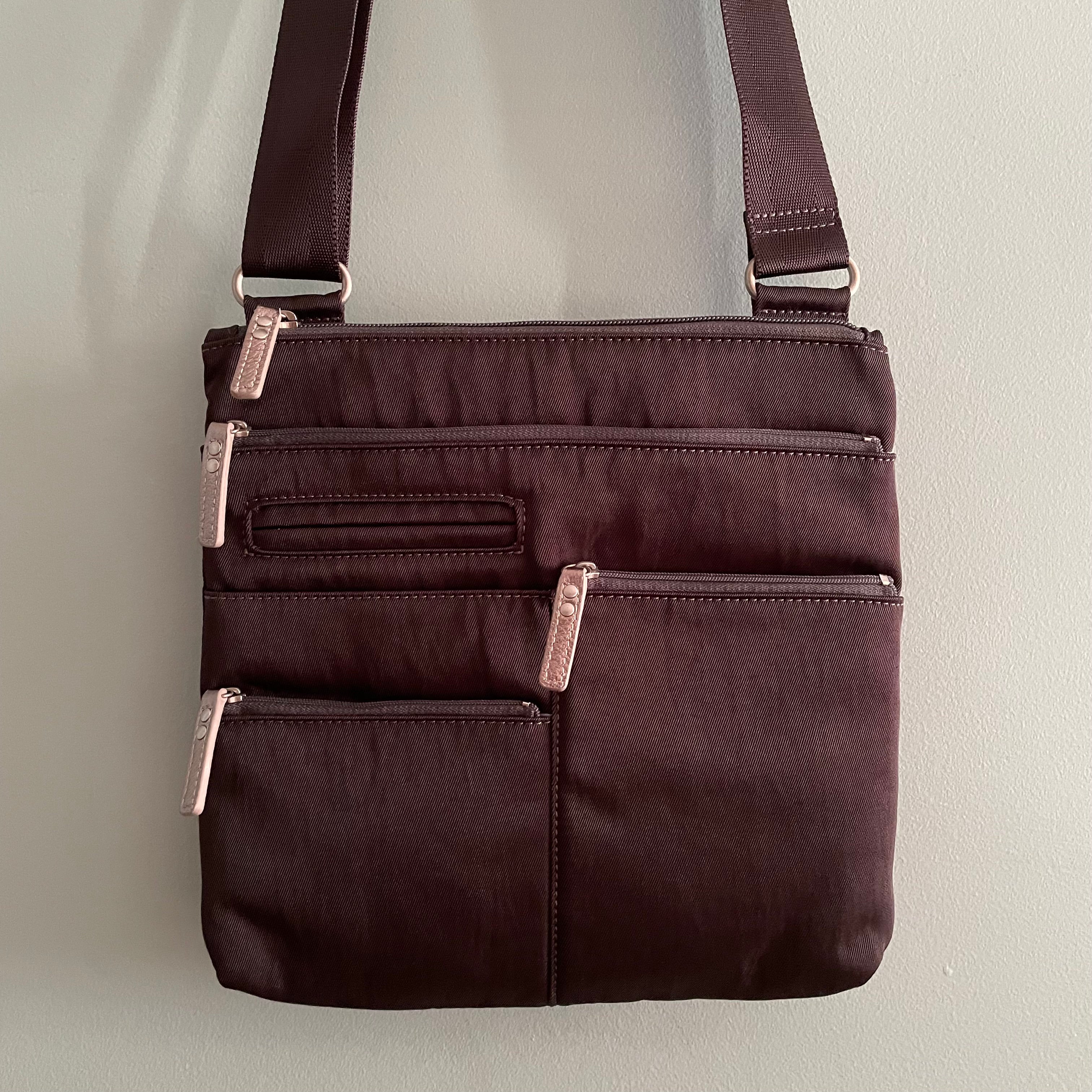NICO - Ink x Grey | Multi-Pocket Shoulder Bag | Small