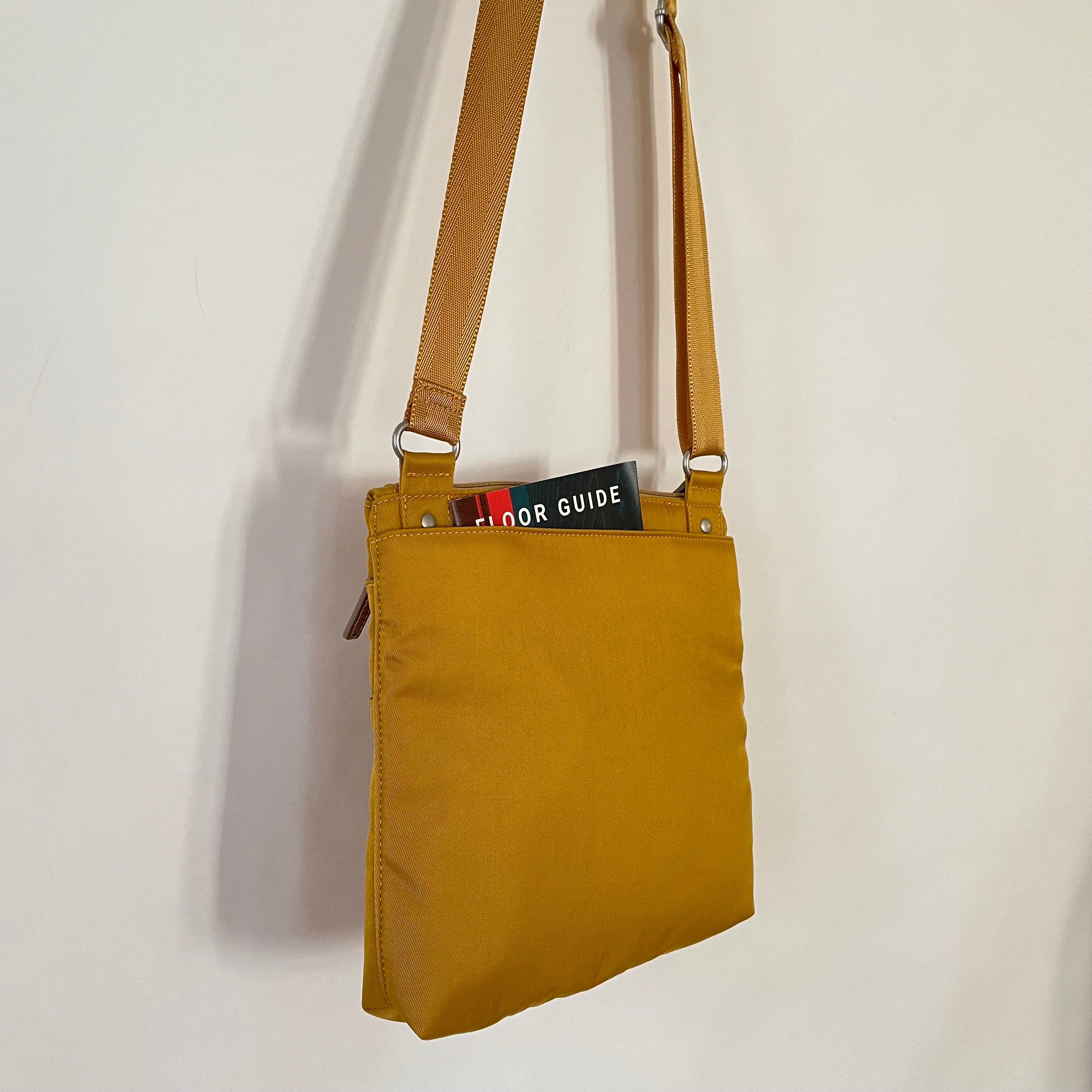 NICO - Canary x Gold | Multi-Pocket Shoulder Bag | Small