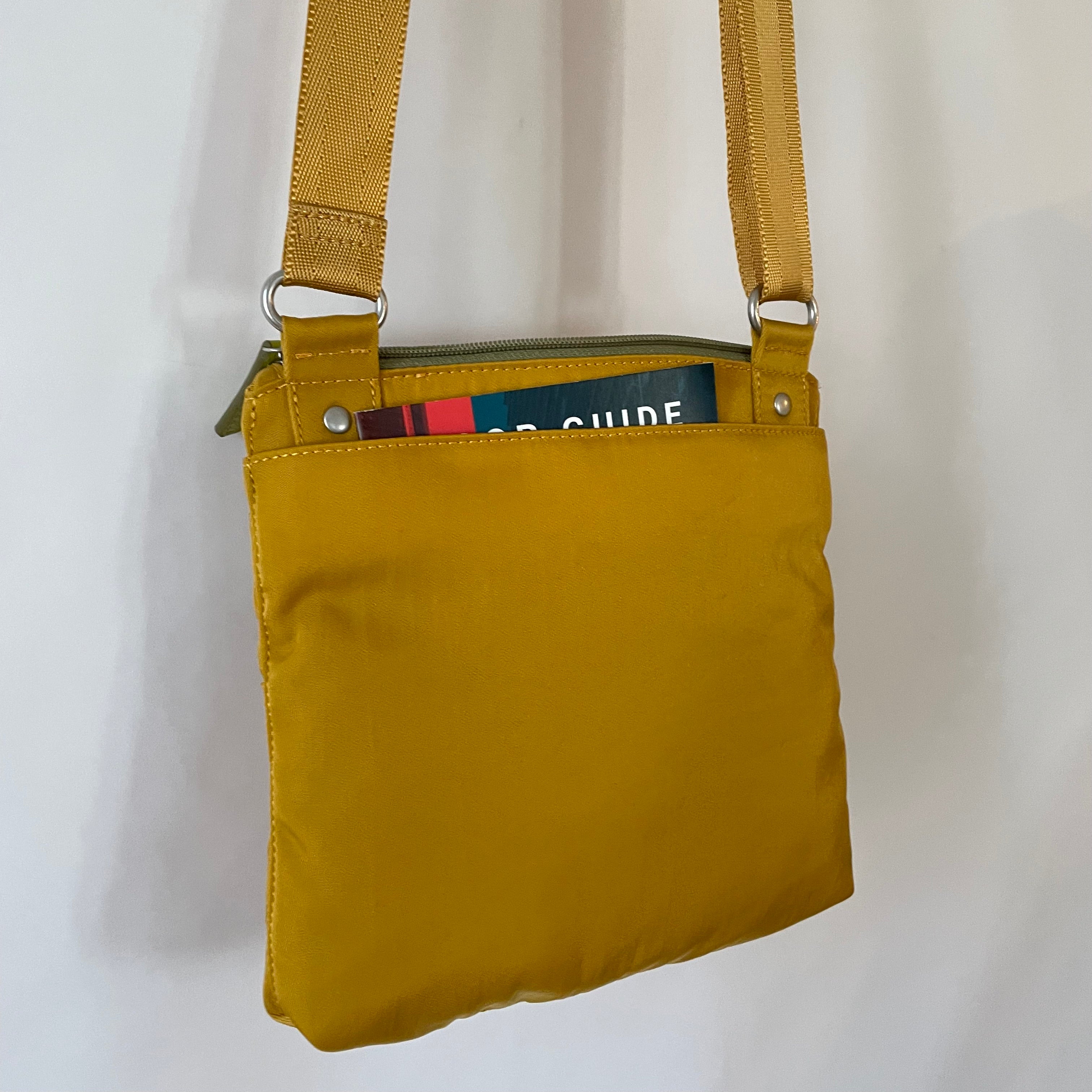 PETE - Canary x Olive | Multi-Pocket Shoulder Bag | Mini