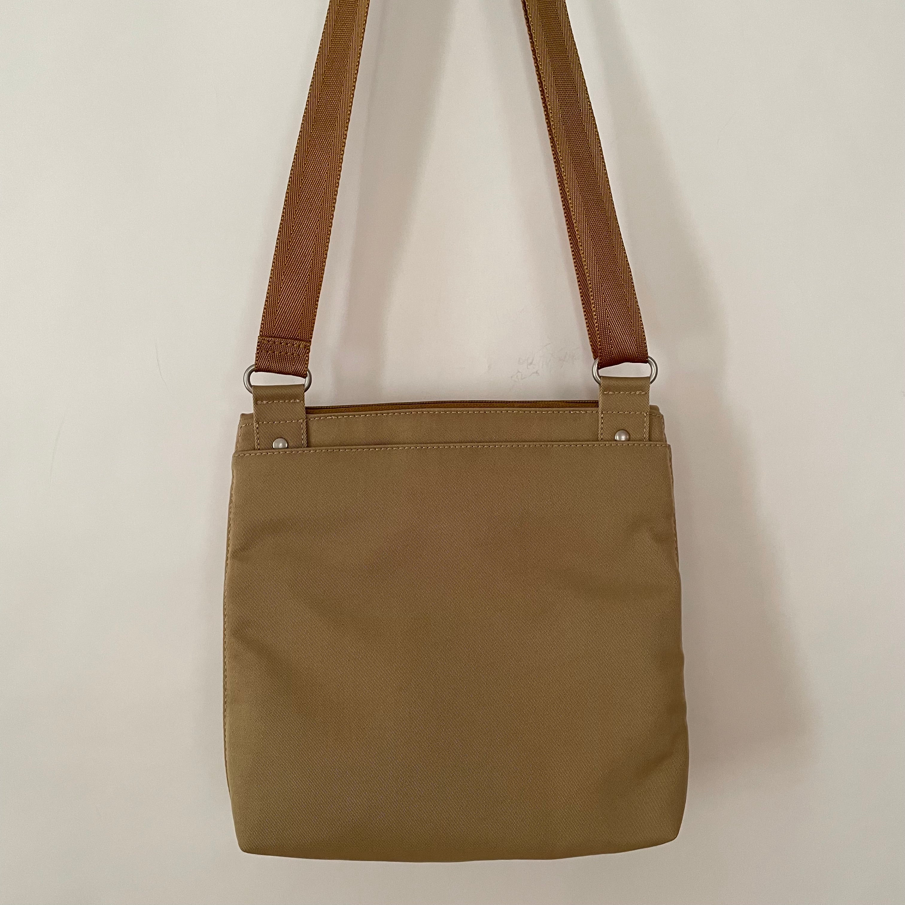 NICO - Rattan x Gold | Multi-Pocket Shoulder Bag | Small