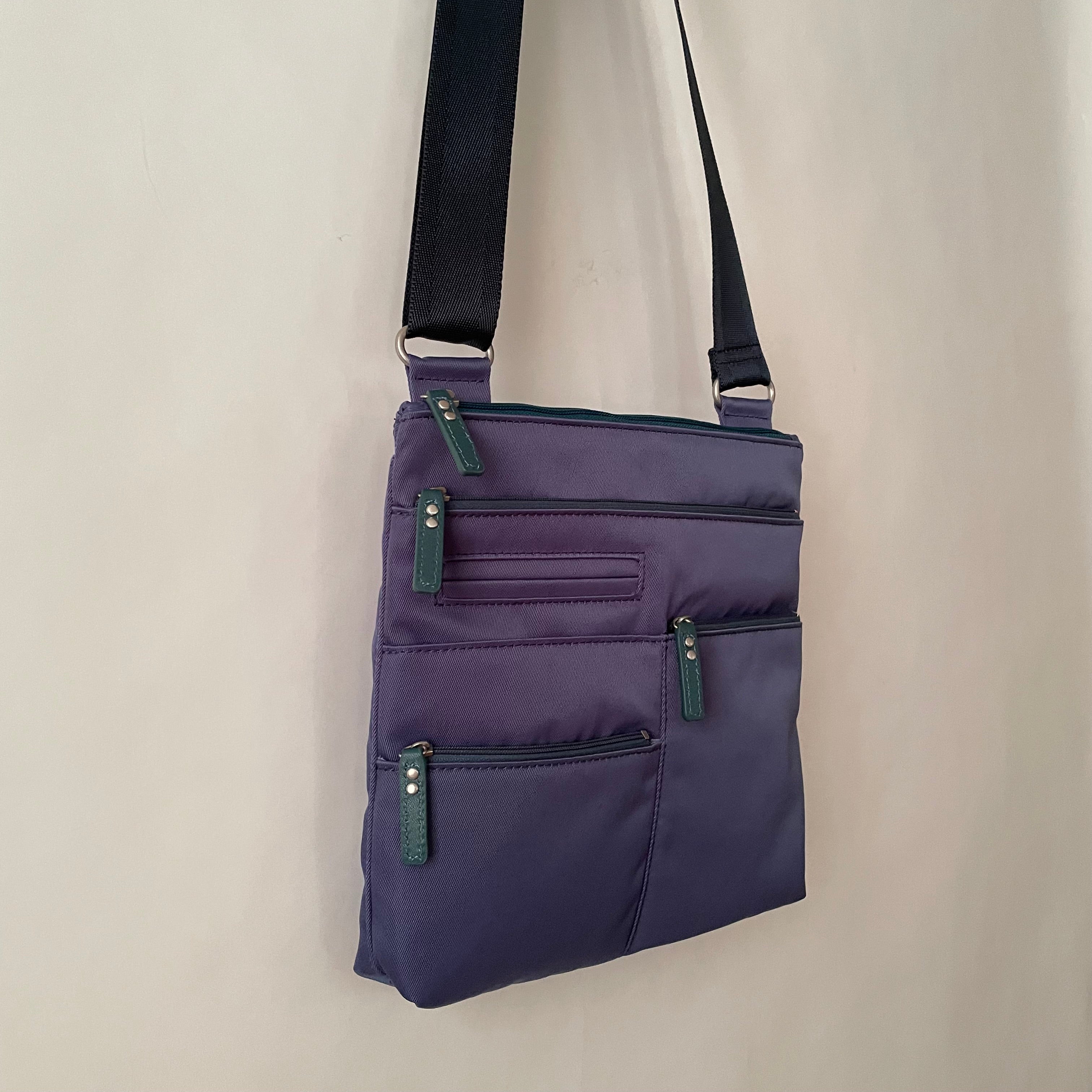 NICO - Marina x Azure | Multi-Pocket Shoulder Bag | Small