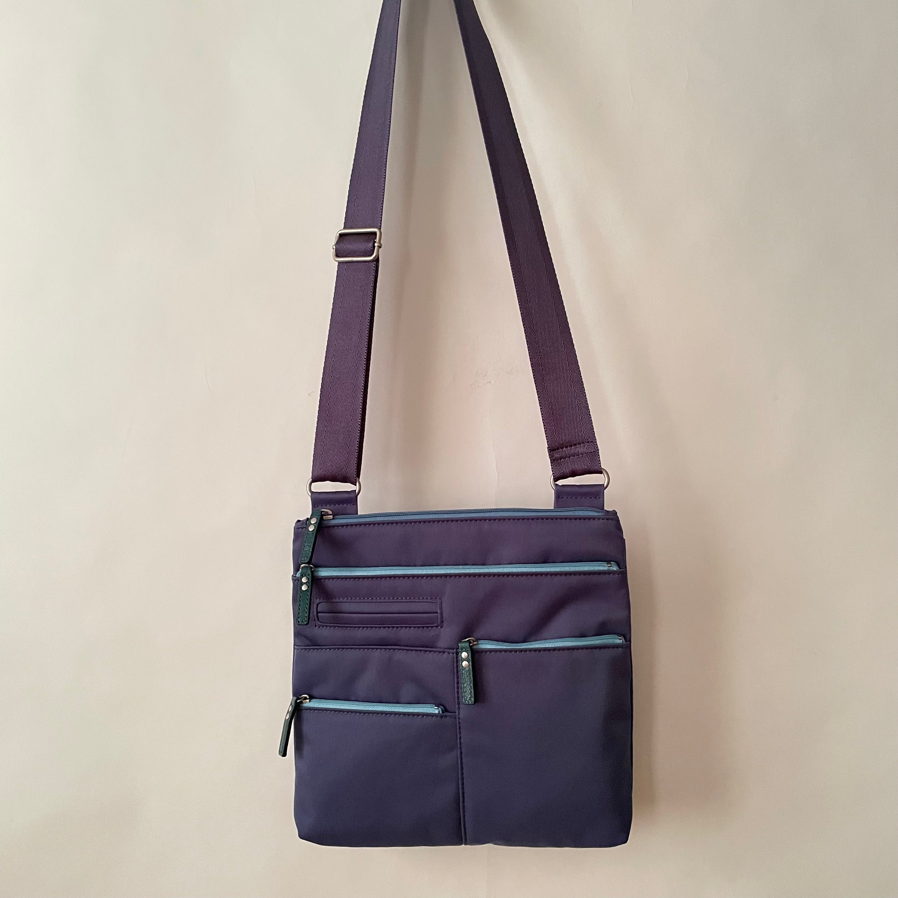 NICO - Marina x Blue | Multi-Pocket Shoulder Bag | Small