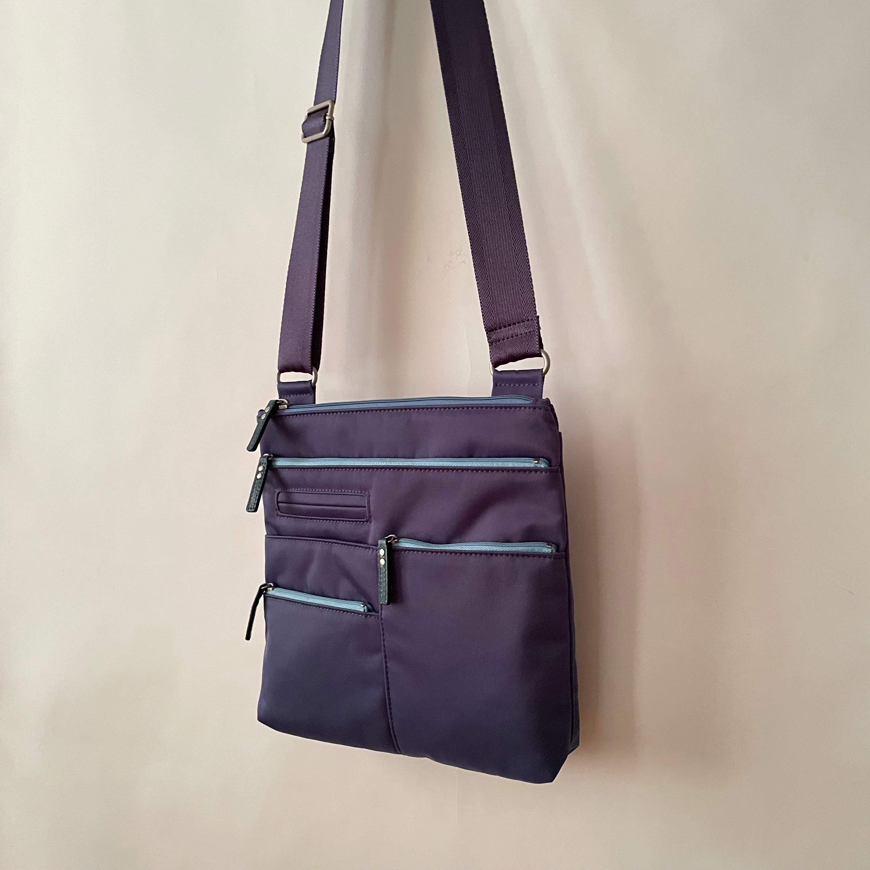 NICO - Marina x Blue | Multi-Pocket Shoulder Bag | Small
