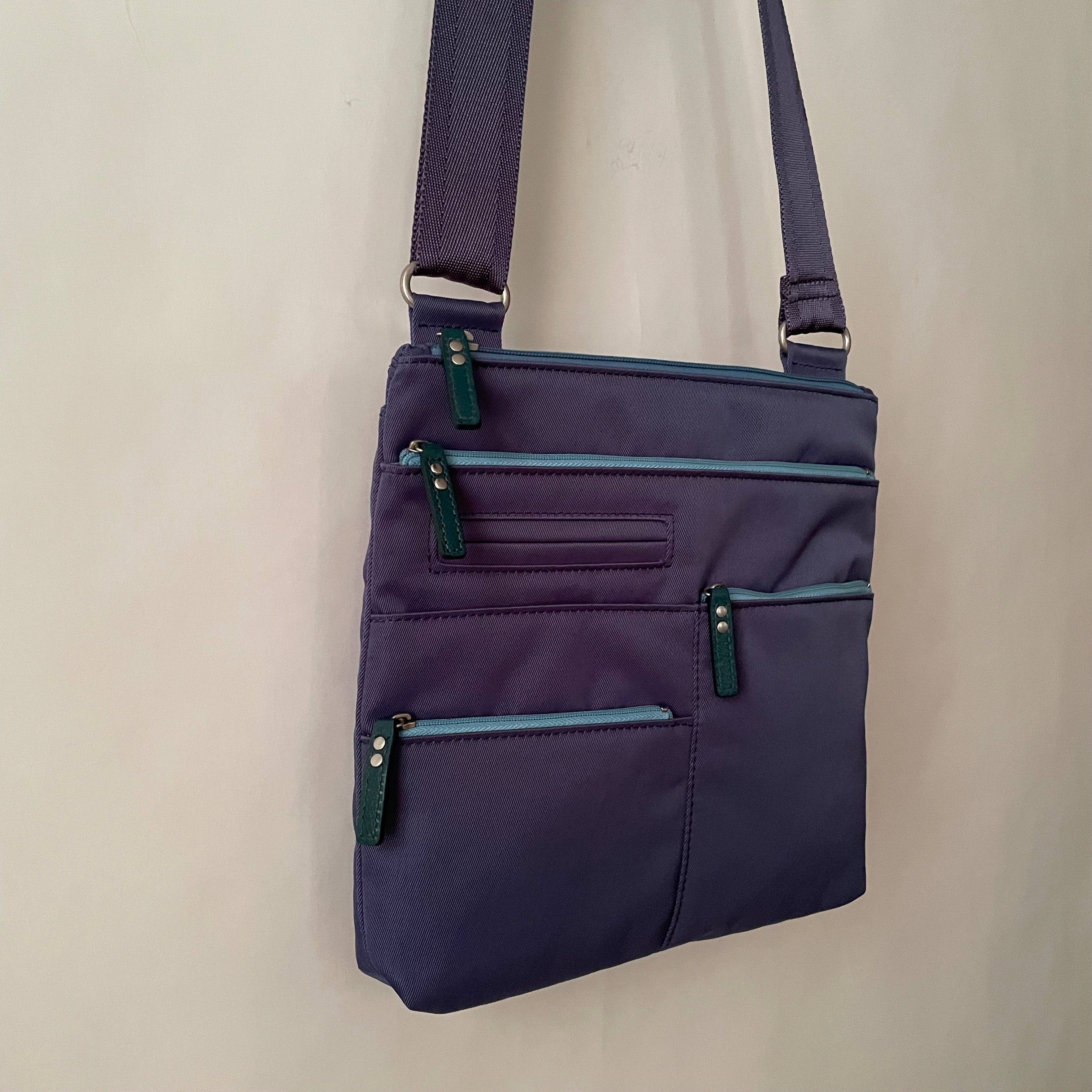 NICO - Marina x Blue | Multi-Pocket Shoulder Bag | Small