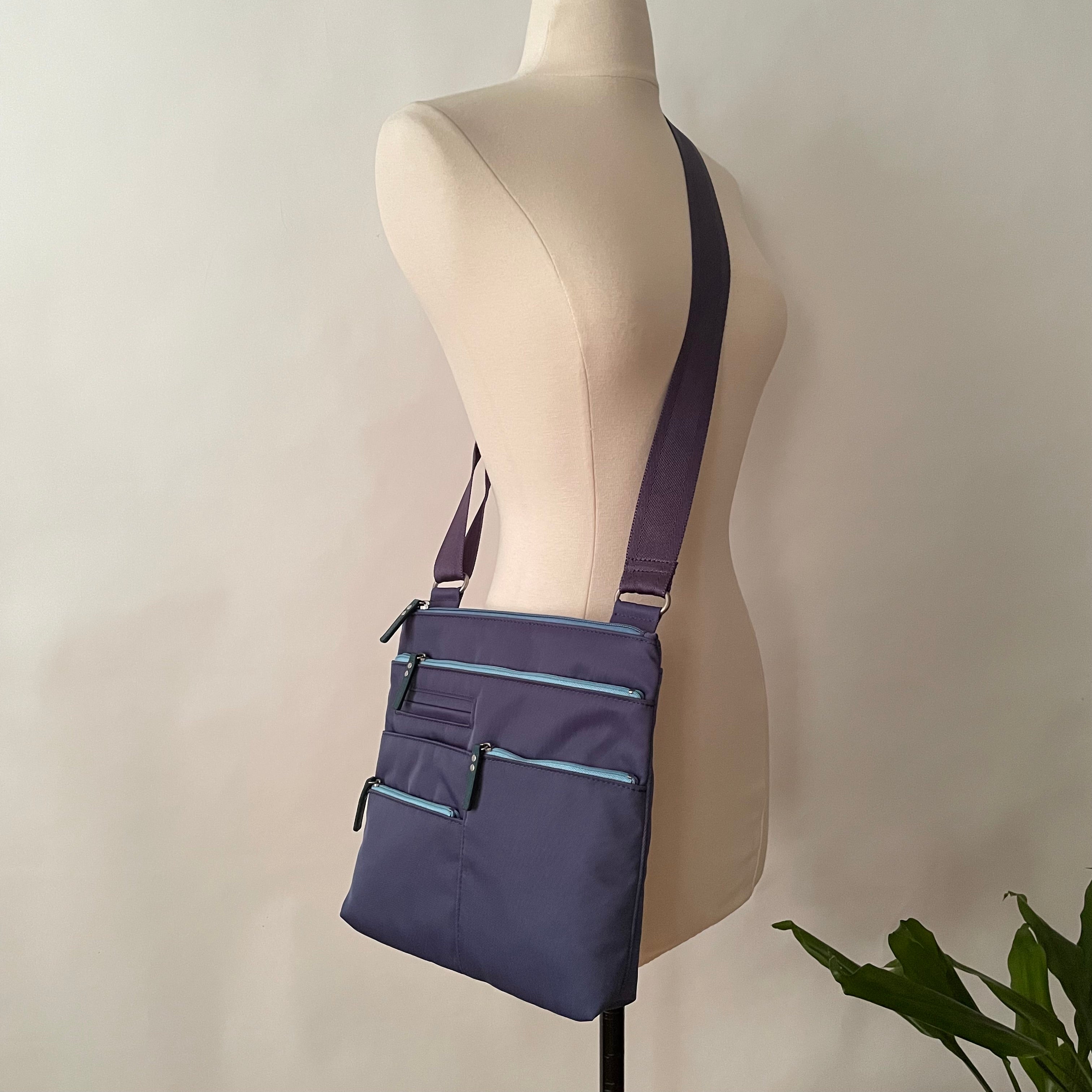 NICO - Marina x Blue | Multi-Pocket Shoulder Bag | Small