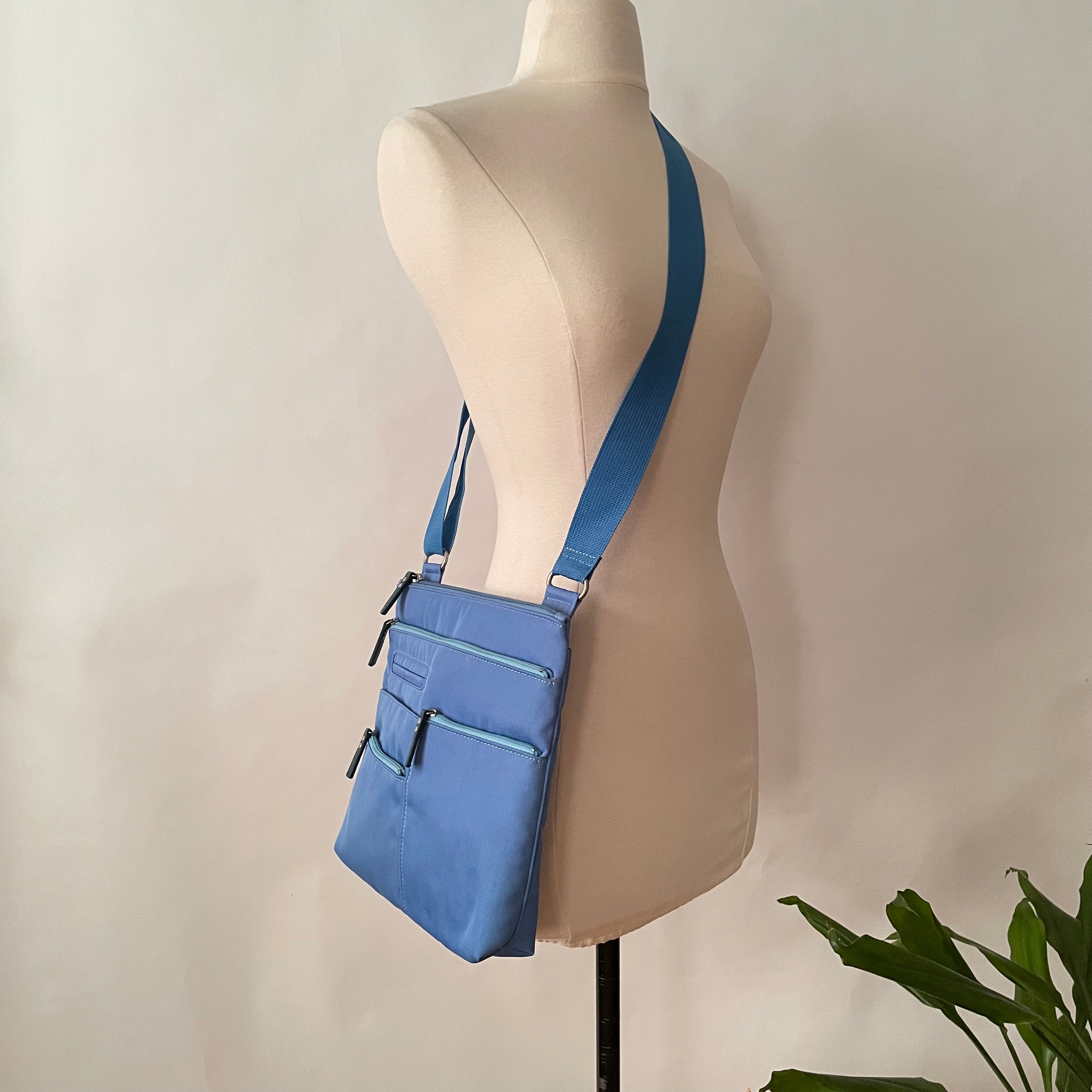 NICO - Coastal Blue x Blue | Multi-Pocket Shoulder Bag | Small
