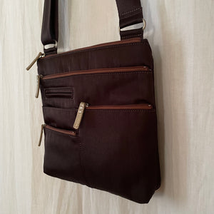 NICO - Ink x Bronze | Multi-Pocket Shoulder Bag | Small