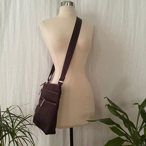 NICO - Ink x Bronze | Multi-Pocket Shoulder Bag | Small