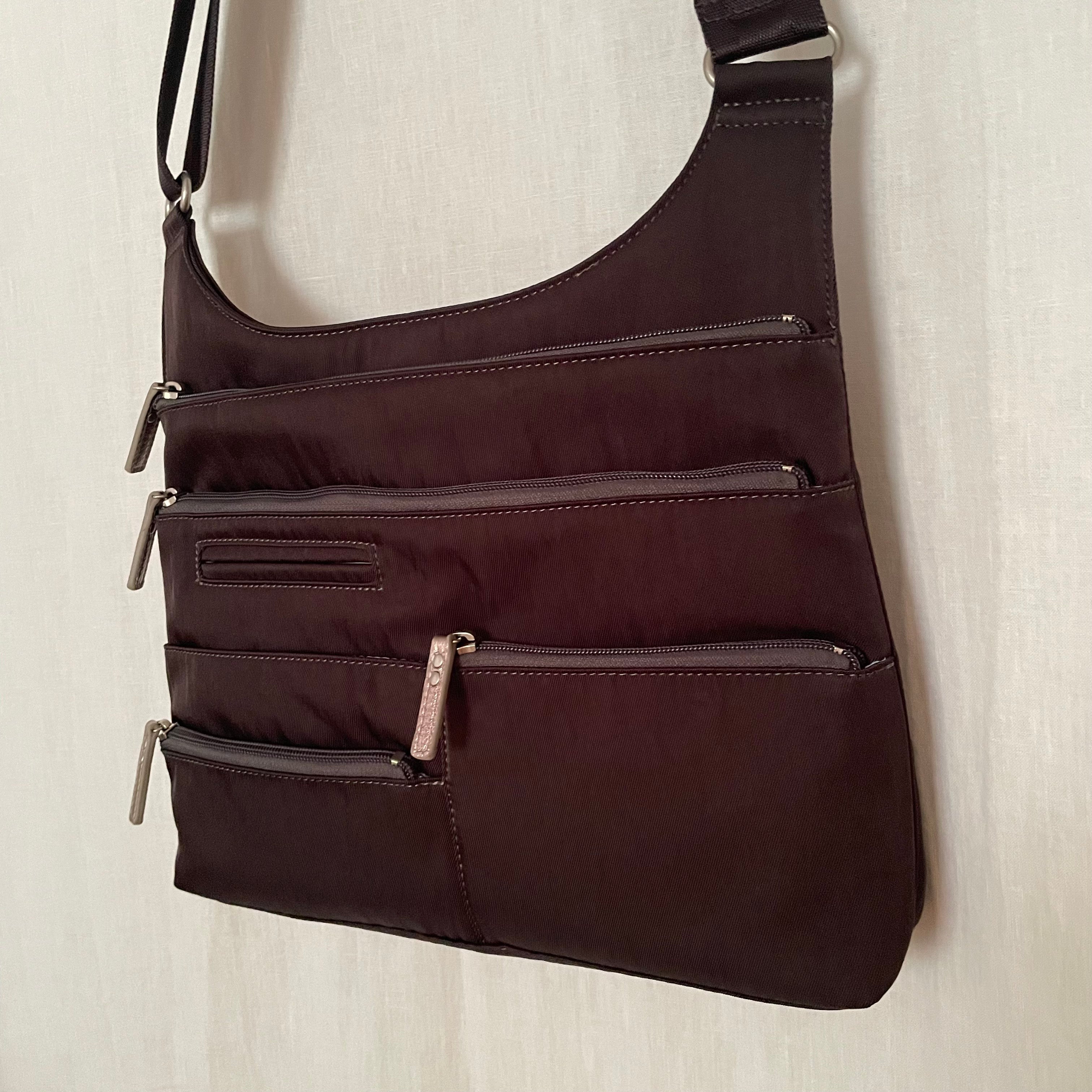 TEELA - Ink x Grey | Multi-Pocket Shoulder Bag | Medium