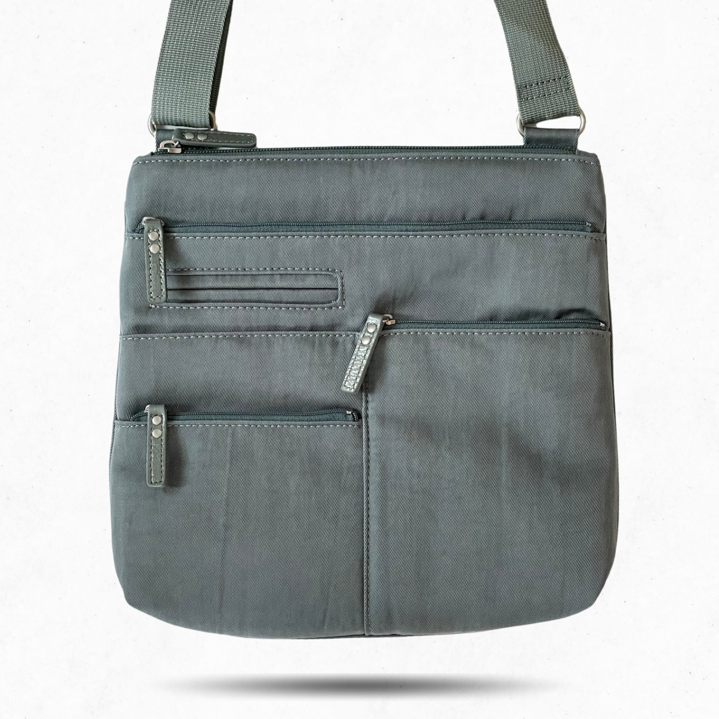 NICO - Mist x Sage | Multi-Pocket Shoulder Bag | Small