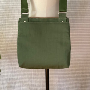 NICO - Pine/Ochre | Multi-Pocket Shoulder Bag | Small