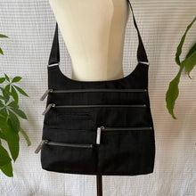 Load image into Gallery viewer, TEELA - Black/Grey | Multi-Pocket Shoulder Bag | Medium