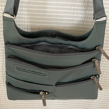 Load image into Gallery viewer, TEELA - Steel Blue/Grey | Multi-Pocket Shoulder Bag | Medium