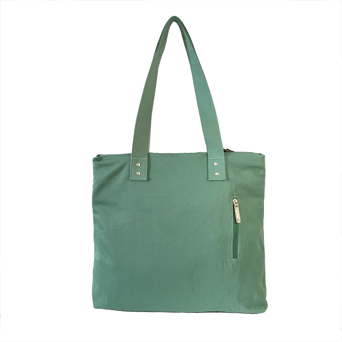 CEILA Medium Nylon Tote Seafoam Highway