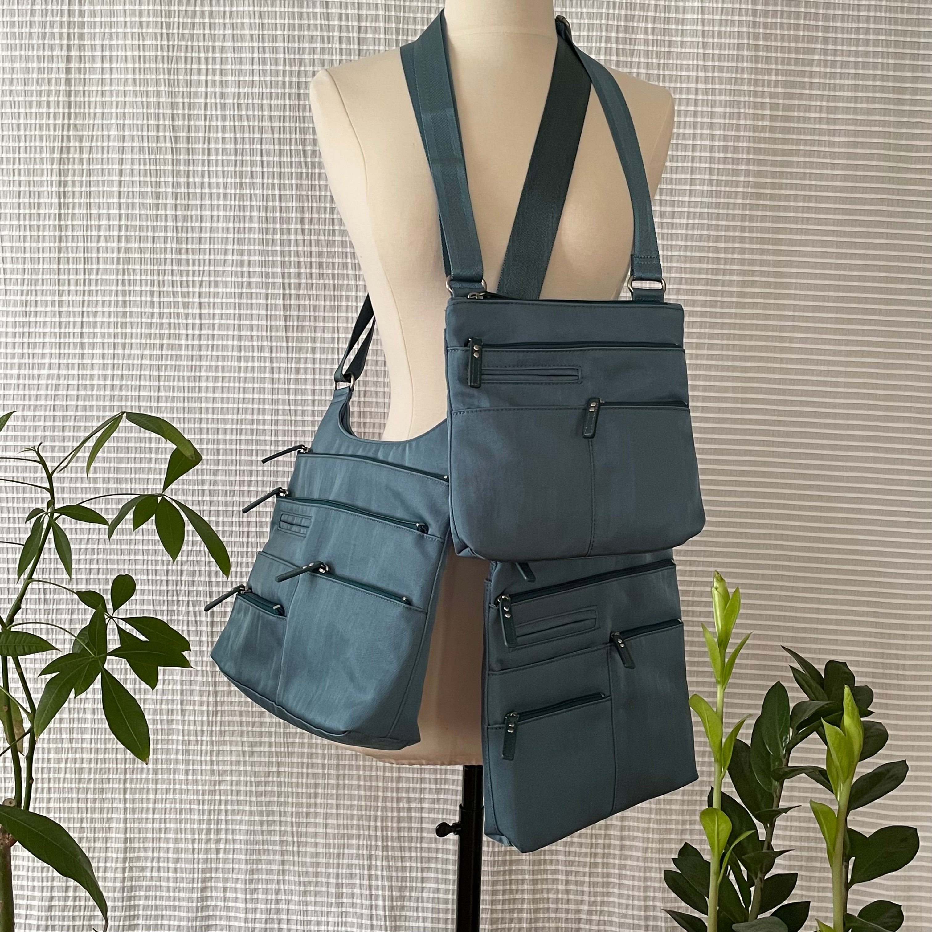 PETE - Blue Jay x Azure | Multi-Pocket Shoulder Bag | Mini | SS2023