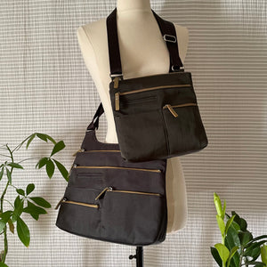 TEELA - Rock Grey x Ochre | Multi-Pocket Shoulder Bag | Medium | SS2023