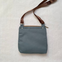 Load image into Gallery viewer, NICO - Steel Blue x Ochre with Ochre Straps | Multi-Pocket Shoulder Bag | Small | SS2023
