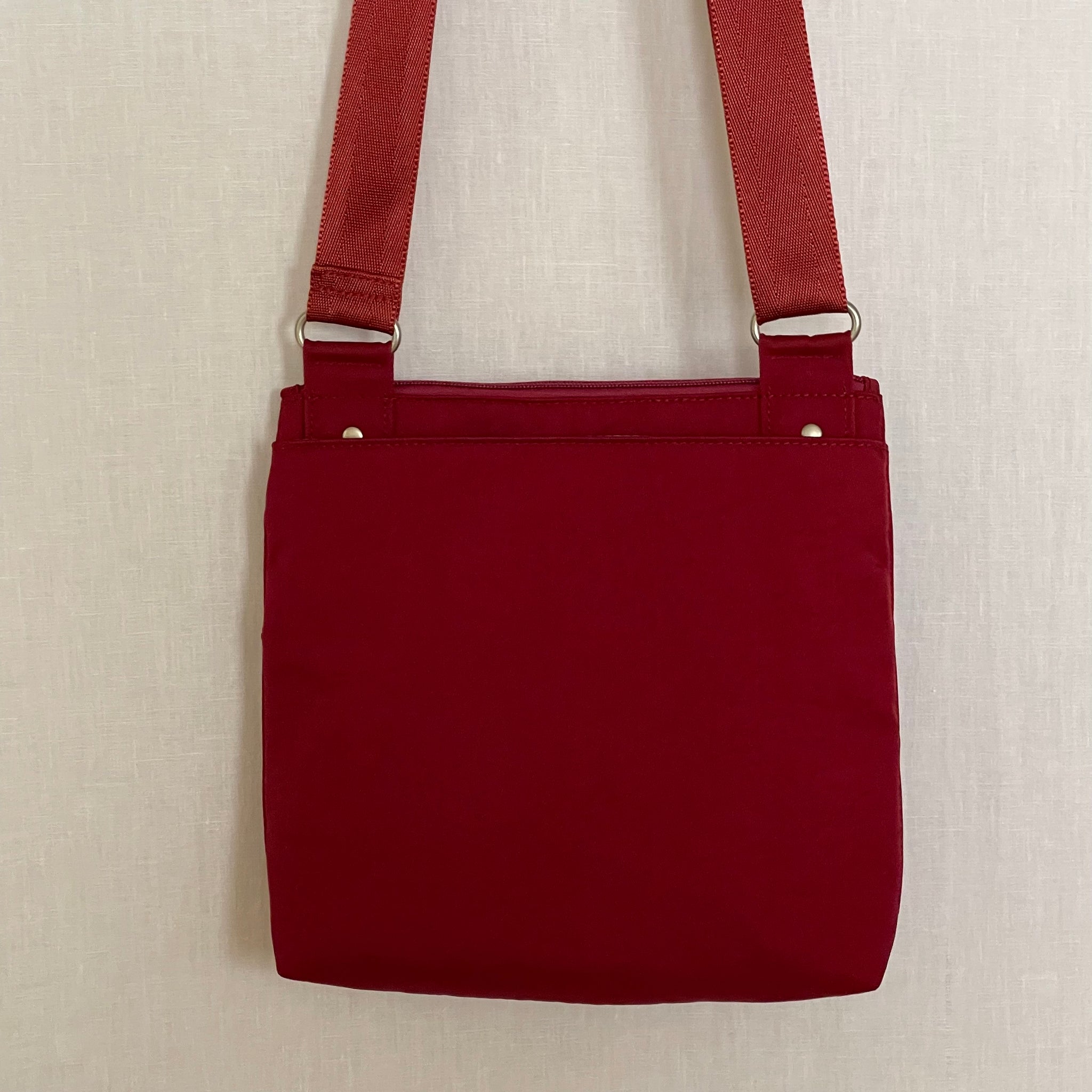 Red shoulder bag online small