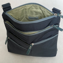 Load image into Gallery viewer, NICO - Indigo/Azure | Multi-Pocket Shoulder Bag | Small