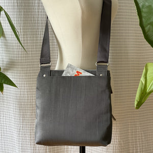 NICO - Stone | Multi-Pocket Shoulder Bag | Small