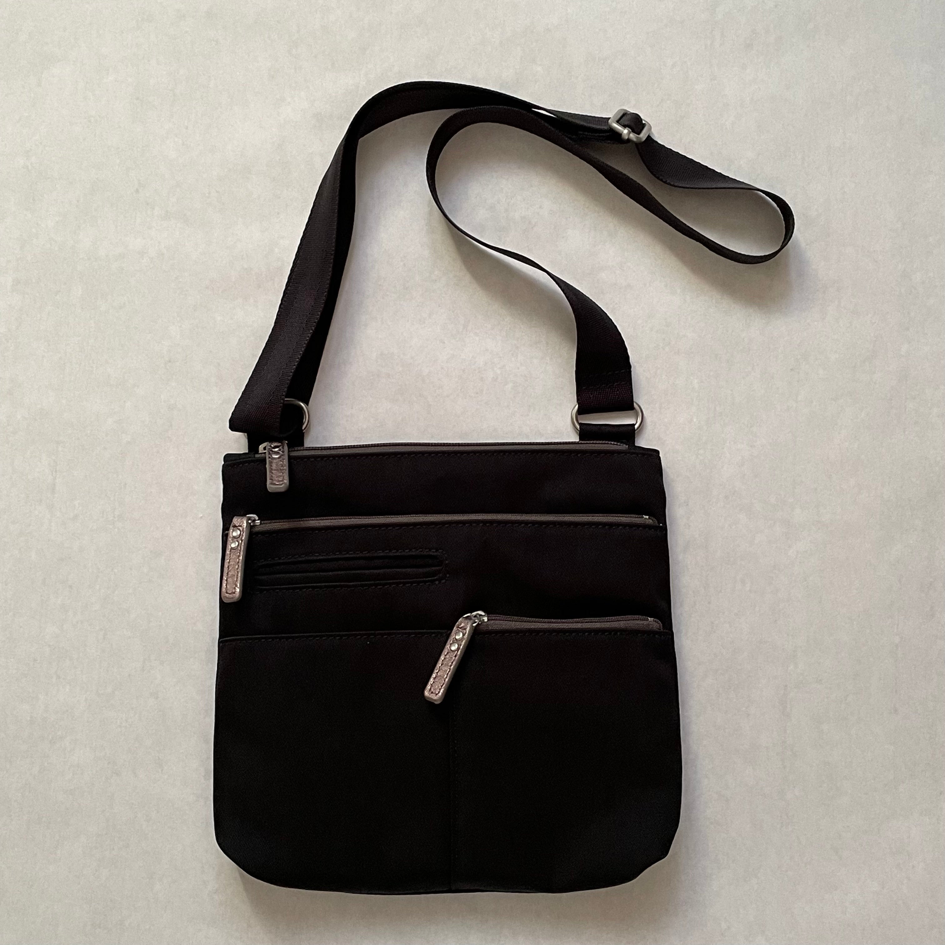 PETE - Black x Grey | Multi-Pocket Shoulder Bag | Mini | SS2023