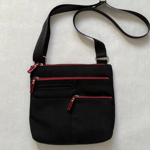 PETE - Black x Red | Multi-Pocket Shoulder Bag | Mini | SS2023