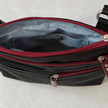 Load image into Gallery viewer, PETE - Black x Red | Multi-Pocket Shoulder Bag | Mini | SS2023