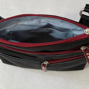 PETE - Black x Red | Multi-Pocket Shoulder Bag | Mini | SS2023