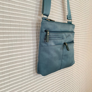 PETE - Blue Jay x Azure | Multi-Pocket Shoulder Bag | Mini | SS2023