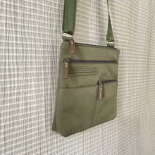 Load image into Gallery viewer, PETE - Fern Green x Grey | Multi-Pocket Shoulder Bag | Mini | SS2023