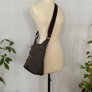 TEELA - Rock Grey x Ochre | Multi-Pocket Shoulder Bag | Medium | SS2023