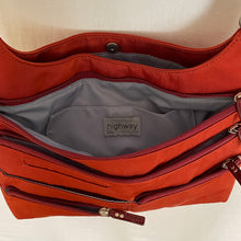 Load image into Gallery viewer, TEELA - Terracotta x Red | Multi-Pocket Bag | Medium